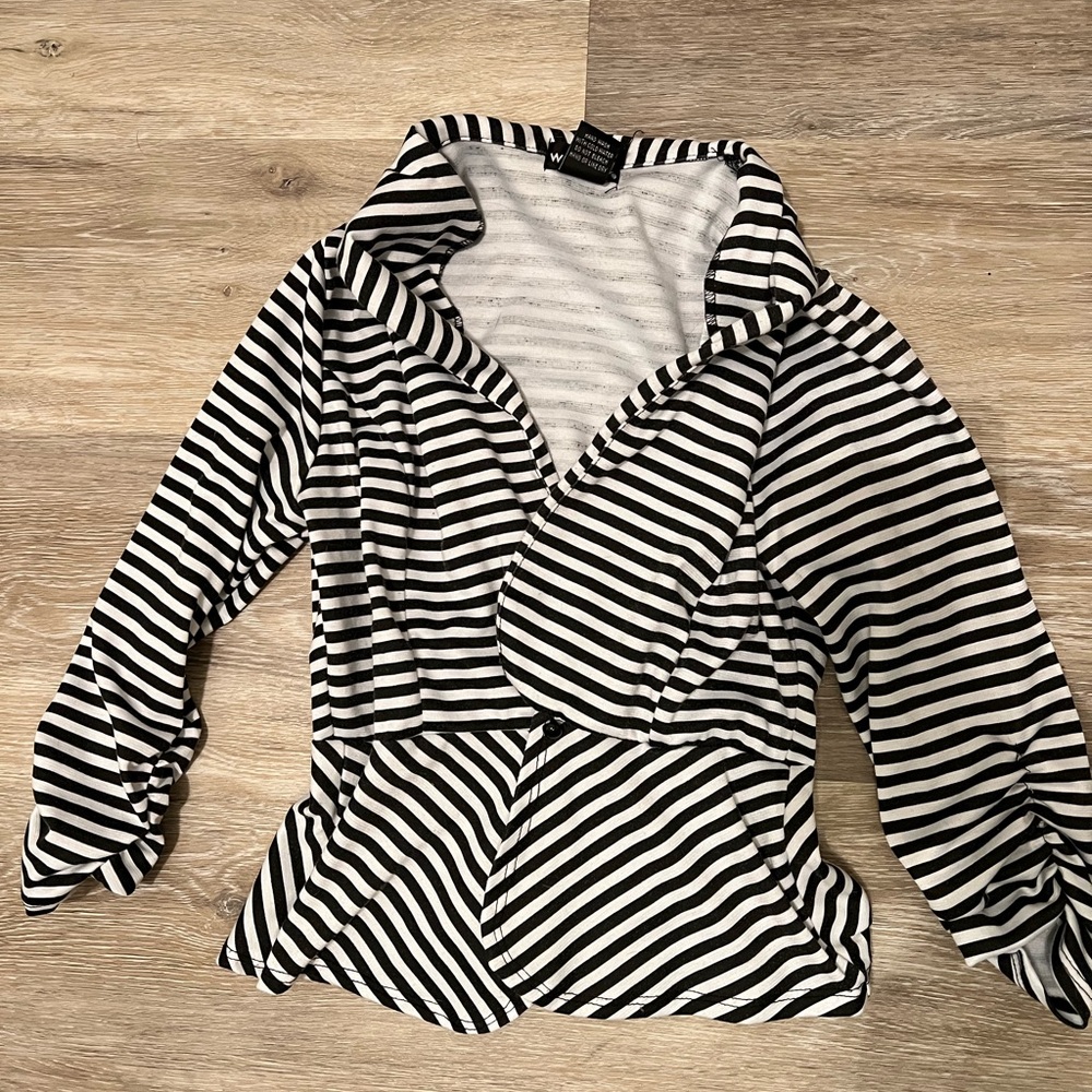Striped blazer